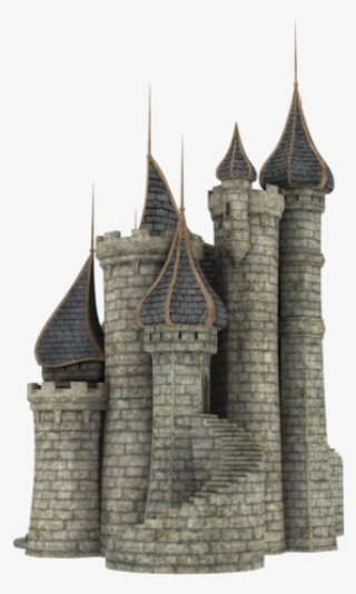 3d Fantasy Castle Stock Parts - Castle 3d Png #7986620