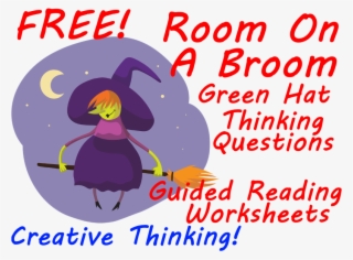 Free Room On Broom Creative Thinking Worksheets Make - Cartoon #7987335