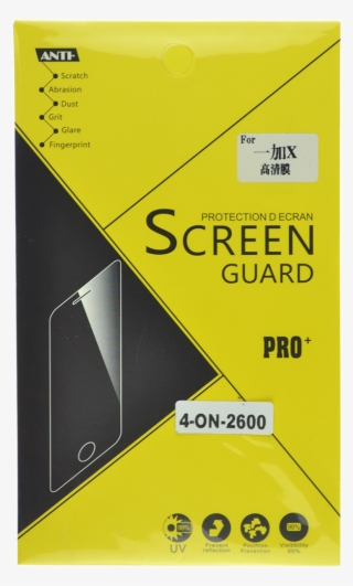 Oneplus X Clear Screen Protector - Triangle #7989179