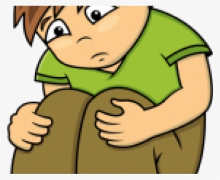 Lonely Clipart Alone - Sad Child Clipart #7989699