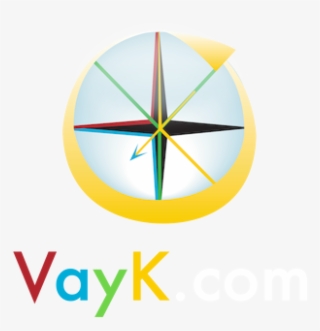 Illustrated Compass Logo For Vayk - Circle #7989704