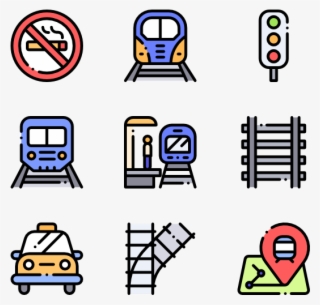 Train Station - Web Design Icons #7990303