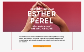 Listen To Esther Perel On Audible - Online Advertising #7992648