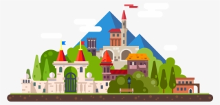 Kingdom - 2d Building Png #7993046