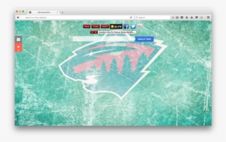 Nhl Minnesota Wild New Tabby Brand Thunder, Llc - Minnesota Wild Ice #7993458