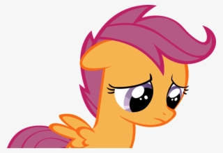 I Miss My Parents, It Feels Bad - My Little Pony Scootaloo Sad #7993608