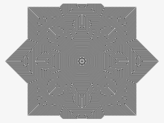 Optical Illusion Clipart Religious - Cross #7993975