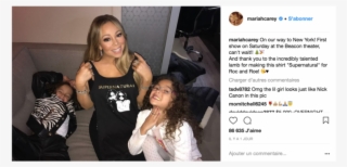 Mariah Carey Et Ses Jumeaux Le 30 Novembre - Mariah Carey Perte De Poids 2017 #7995549