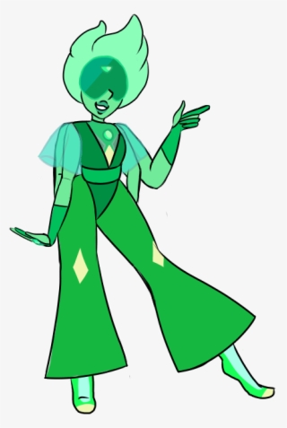 Nephrite, The Fusion Of Peridot, Sapphire, And Yellow - Steven Universe Peridot And Yellow Pearl Fusion #7996250