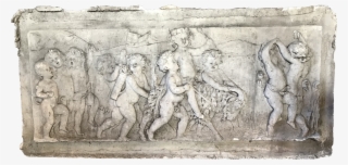 Plaster Bas Relief, Bacchanal - Relief #7996370