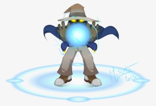 Here's Misuto, The Black Mage I Play In Rp - Cartoon #7996733