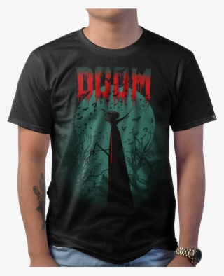 Doom Vampire - Blue T Shirt American Apparel #7997625