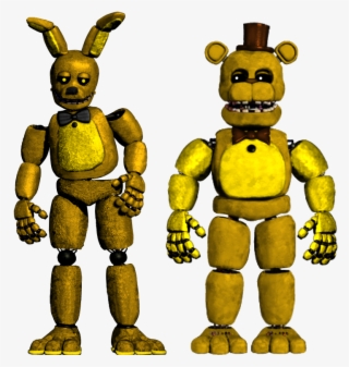 Golden Freddy - Withered Golden Toy Freddy - Free Transparent PNG ...