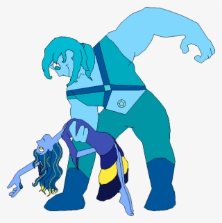 Lapis And Aqua Aura - Cartoon #7998721