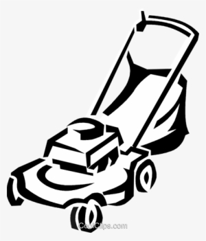 Lawnmower Vector Transparent Clip Free Stock - Clip Art Lawn Mower #80020