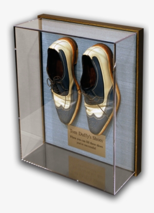 Tom Duffy Shoes In Acrylic Box The Framer's Workshop, - Shoes In A Frame #80110