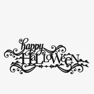Happy Halloween Svg Scrapbook Title Svg Cutting Files - Free Halloween Svg Cutting Files #80349