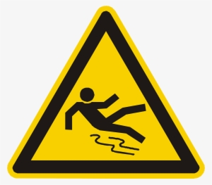 Warning Attention Exclamation Mark Yellow Sign - Beware Of Moving Vehicles Sign #80352