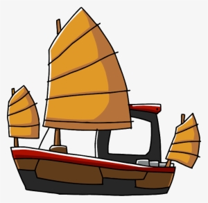 John Cena Clipart Boat - Chinese Junk Ship Png #80881