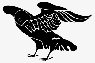 Black Crow Clip Art At Clker - Pot Meaning In Hindi #80998