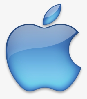 Blue Apple Logo Icon - Apple Png Transparent Logo #81321