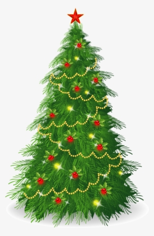 Delightful Christmas Tree Illustrations - Blinking Christmas Tree Clipart #81787