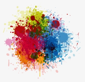 Abstract Paint Shower Curtain #82026