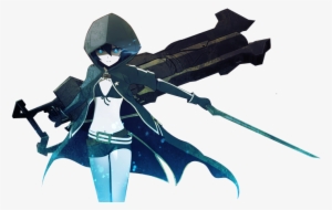 Black Rock Shooter Render By Sn Xiii-d4osuqi - Black Rock Shooter Png #82123