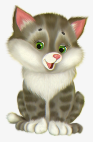 Clipart Free Cute Cartoon Free Cats Gato Pinterest - Free Clip Art Kitten #82144