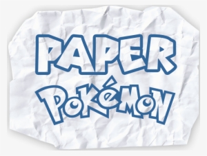 Paper Pokemon Logo Comments - Pokemon Gold Cartridge Europe #82209