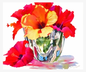 World Renowned And Award Winning Watercolor Artist - Bouquet #82526