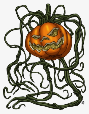 28 Collection Of Pumpkin Monster Drawing #82606