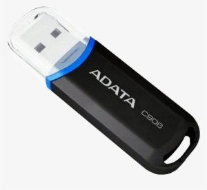 Usb Flash Drive Adata Png Image - Adata C906 32gb Black Usb Flash Drive #82680