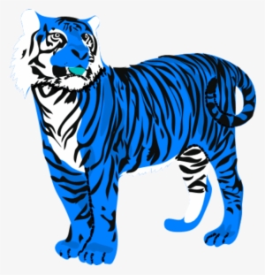 Blue Tiger Clipart #83038