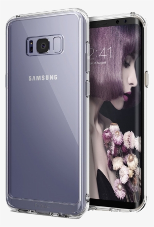 Samsung Galaxy S8 Transparent Png Image - Ringke Fusion Case For Samsung Galaxy S8 Plus, Clear #83445
