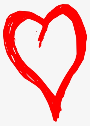 Red Heart Png Transparent Image - Heart Sketch Png - Free Transparent ...