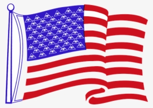 Flag Illuminati Surveillance Us Flag Illum - Us Flag Store American Flag Waving Magnet #84025