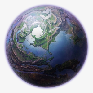 Janjur Qom - Alien Planet Png #84169