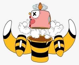 Dead Bee - Cartoon Dead Bee No Transparent #84643