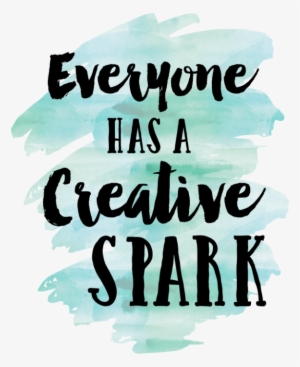 Everyone Has A Creative Spark Free Watercolor Printable - Americanflat Today Will Be Great Shower Curtain #84692
