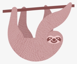 Royalty Free Library Transparent Tumblr Original Art - Transparent Sloth Gif #84826