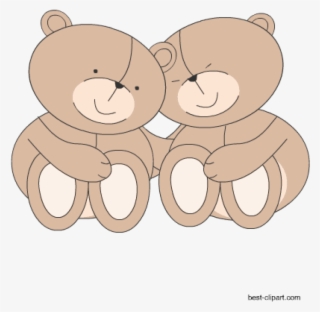 Cute Teddy Bears Valentine Clip Art - Cute Teddy Love Quotes #84945