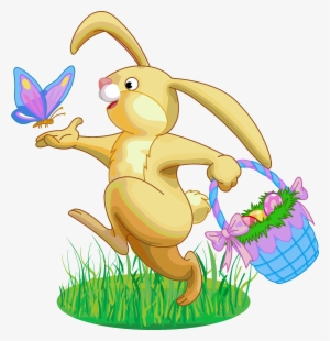 Easter Rabbit Png Clipart - Imagenes Del Conejo De Pascua #85180