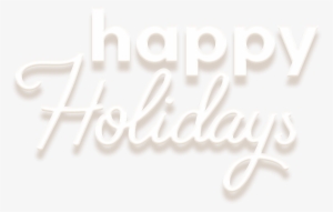 Happy Holidays - Calligraphy #85288