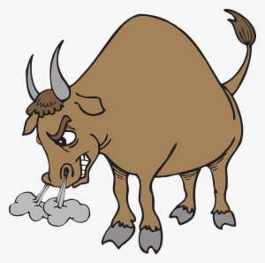 Angry Bull Png Transparent Angry Bull - Bull Clipart #85671