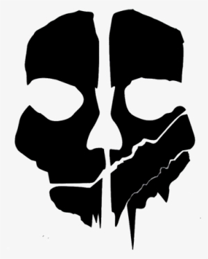 Call Of Duty Ghosts Logo Png - Cod Ghosts Mask Template ...