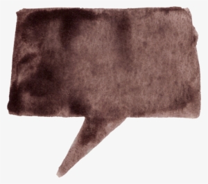 Free Download - Brown Speech Bubble Png #85870