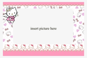 Download Free Printable Hello Kitty Png Frame01 Download #85872