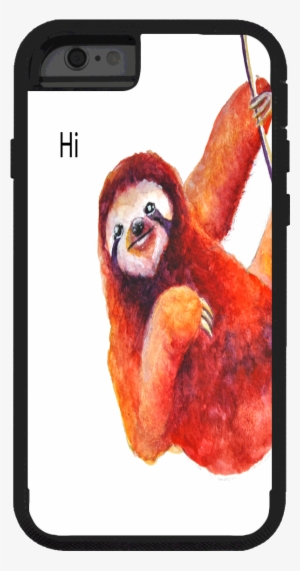 Friendly Sloth Iphone 6/6s, Impact Resistant, Plastic - Mobile Phone #86222