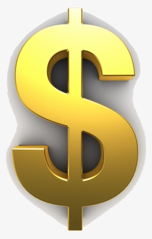 Gold Dollar Png Free Download - Dollar Sign #86598